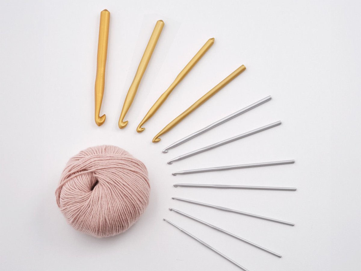 addiPur Wool Crochet Hook - Smooth & Beginner-Friendly Crochet Needle