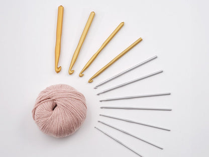 addiPur Wool Crochet Hook - Smooth & Beginner-Friendly Crochet Needle