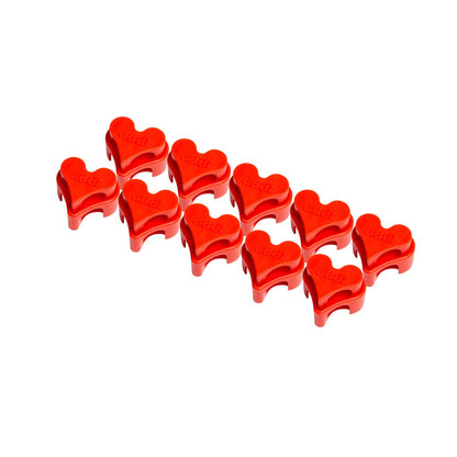 addiToGo Stitch Securing Heart Set - 2-Piece Needle Stoppers for Knitting