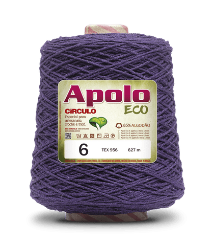 Círculo Apolo Eco 4/6 – Cotton Macramé Cord Yarn (627 m / 600 g)