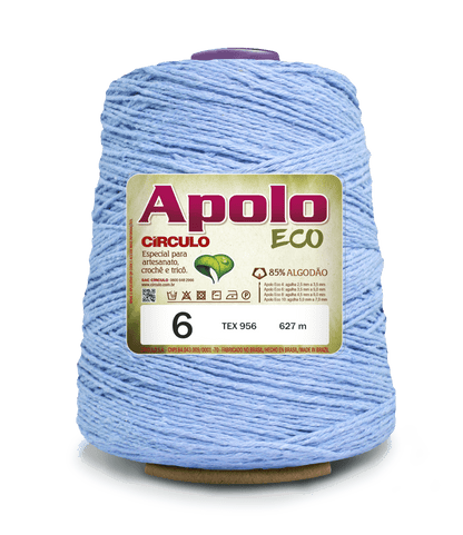 Círculo Apolo Eco 4/6 – Cotton Macramé Cord Yarn (627 m / 600 g)