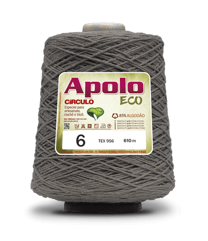 Círculo Apolo Eco 4/6 – Cotton Macramé Cord Yarn (627 m / 600 g)
