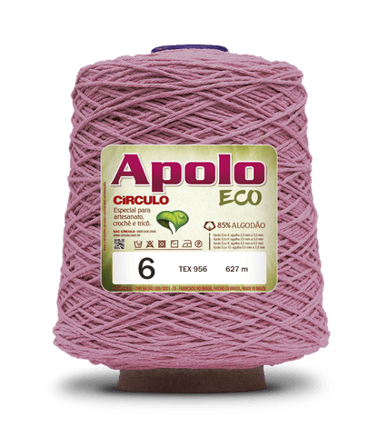 Círculo Apolo Eco 4/6 – Cotton Macramé Cord Yarn (627 m / 600 g)