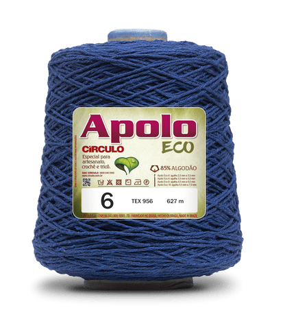 Círculo Apolo Eco 4/6 – Cotton Macramé Cord Yarn (627 m / 600 g)