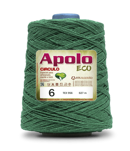 Círculo Apolo Eco 4/6 – Cotton Macramé Cord Yarn (627 m / 600 g)