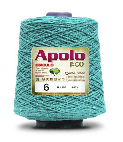 Círculo Apolo Eco 4/6 – Cotton Macramé Cord Yarn (627 m / 600 g)