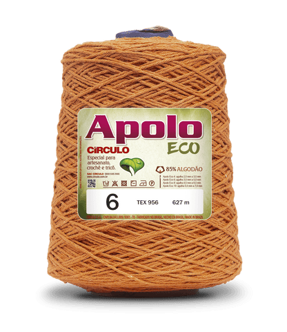 Círculo Apolo Eco 4/6 – Cotton Macramé Cord Yarn (627 m / 600 g)