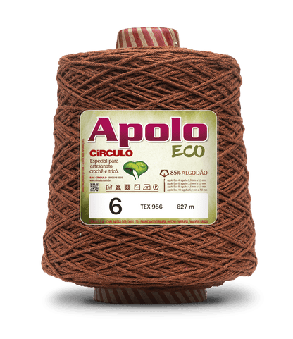 Círculo Apolo Eco 4/6 – Cotton Macramé Cord Yarn (627 m / 600 g)