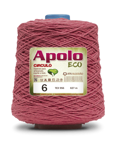 Círculo Apolo Eco 4/6 – Cotton Macramé Cord Yarn (627 m / 600 g)