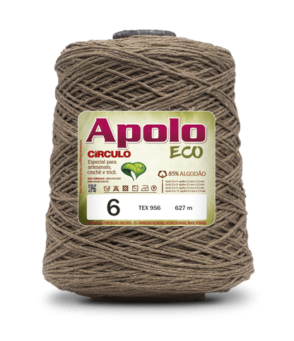 Círculo Apolo Eco 4/6 – Cotton Macramé Cord Yarn (627 m / 600 g)