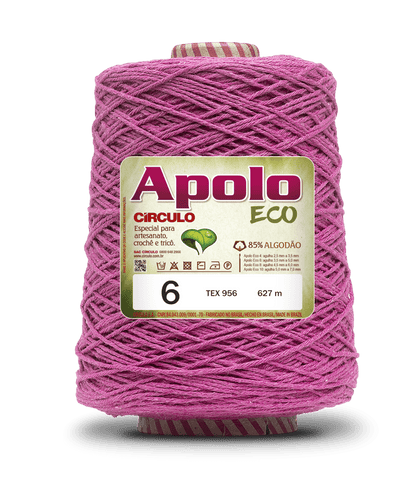 Círculo Apolo Eco 4/6 – Cotton Macramé Cord Yarn (627 m / 600 g)