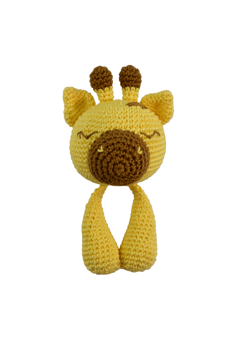 Circulo Amigurumi Crochet Kit - Lovey Blanket - Giraffe