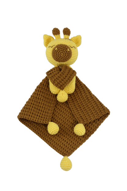 Circulo Amigurumi Crochet Kit - Lovey Blanket - Giraffe
