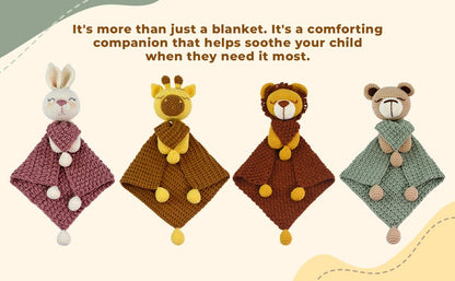 Circulo Amigurumi Crochet Kit - Lovey Blanket - Bunny