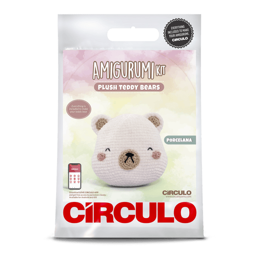 Circulo Amigurumi Kit Plush Teddy Collection - Porcelana