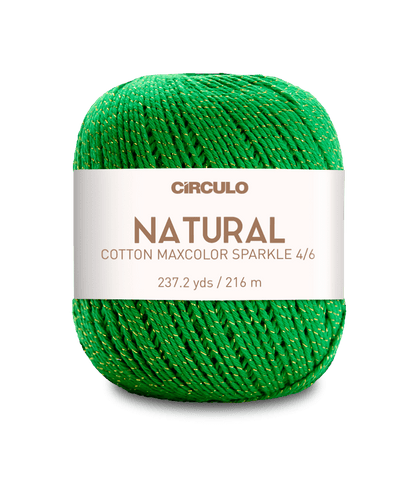 Círculo Barroco Maxcolor Sparkle – Cotton Yarn (216m / 200g)