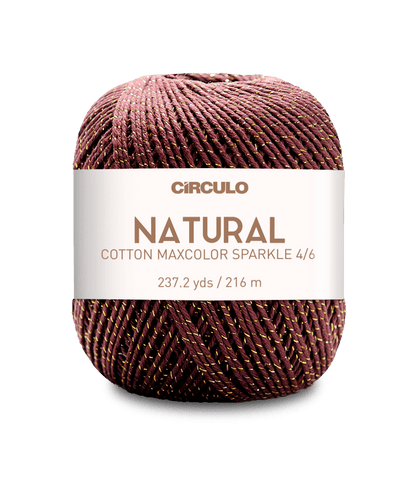 Círculo Barroco Maxcolor Sparkle – Cotton Yarn (216m / 200g)