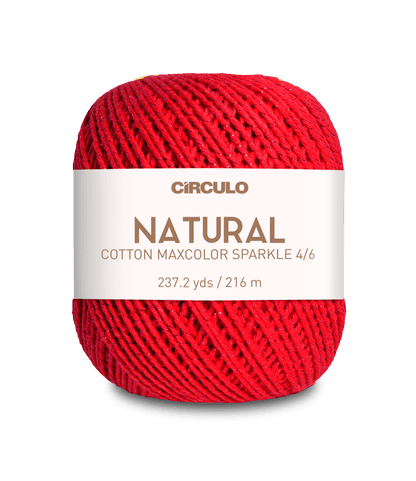 Círculo Barroco Maxcolor Sparkle – Cotton Yarn (216m / 200g)