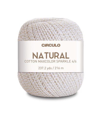 Círculo Barroco Maxcolor Sparkle – Cotton Yarn (216m / 200g)