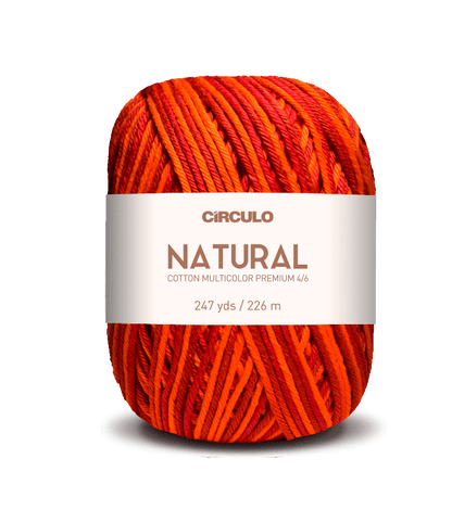 Circulo Barroco Multicolor Premium 4/6 - Brazilian Cotton Yarn, 226m/200g