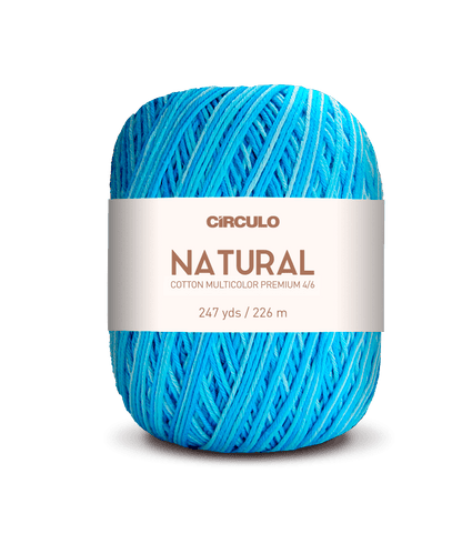 Circulo Barroco Multicolor Premium 4/6 - Brazilian Cotton Yarn, 226m/200g