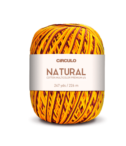 Circulo Barroco Multicolor Premium 4/6 - Brazilian Cotton Yarn, 226m/200g