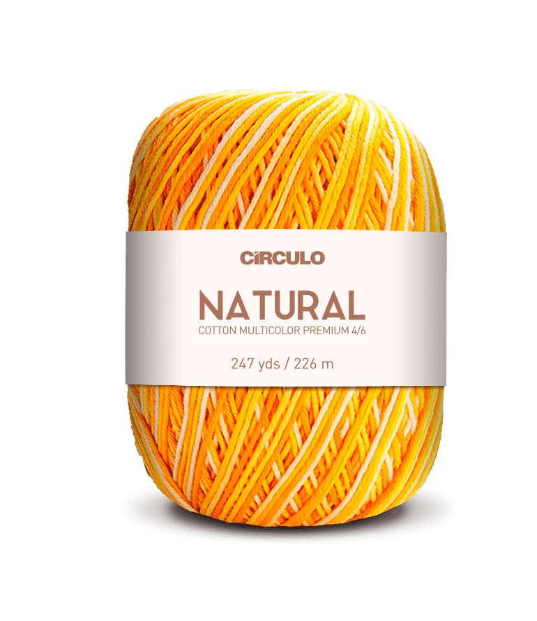 Circulo Barroco Multicolor Premium 4/6 - Brazilian Cotton Yarn, 226m/200g
