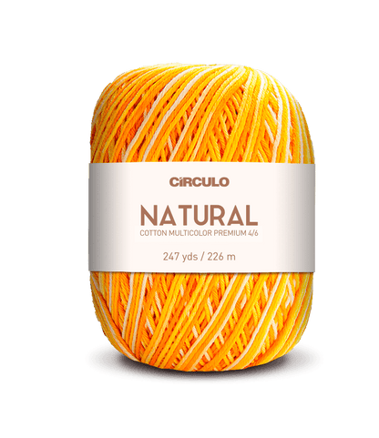 Circulo Barroco Multicolor Premium 4/6 - Brazilian Cotton Yarn, 226m/200g