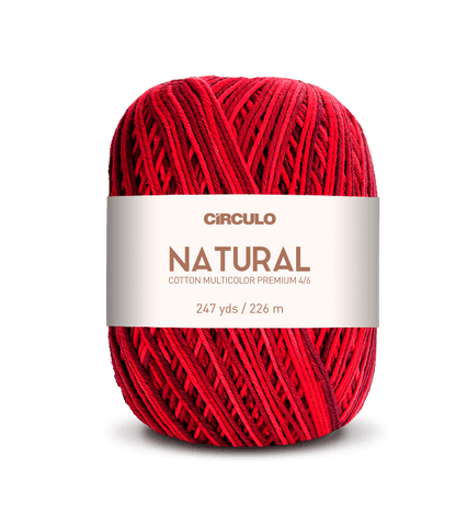Circulo Barroco Multicolor Premium 4/6 - Brazilian Cotton Yarn, 226m/200g