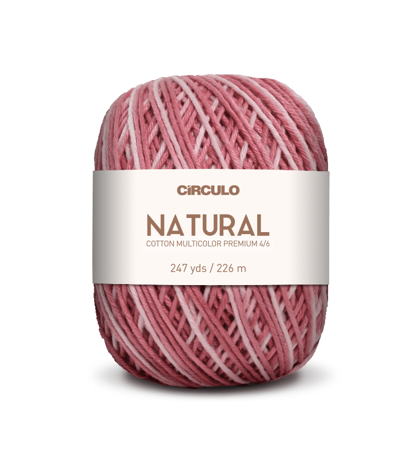 Circulo Barroco Multicolor Premium 4/6 - Brazilian Cotton Yarn, 226m/200g