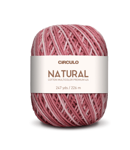 Circulo Barroco Multicolor Premium 4/6 - Brazilian Cotton Yarn, 226m/200g
