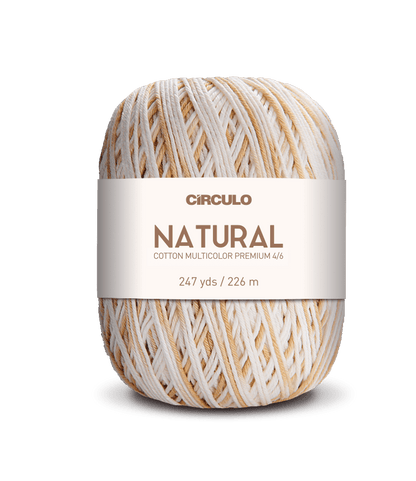 Circulo Barroco Multicolor Premium 4/6 - Brazilian Cotton Yarn, 226m/200g