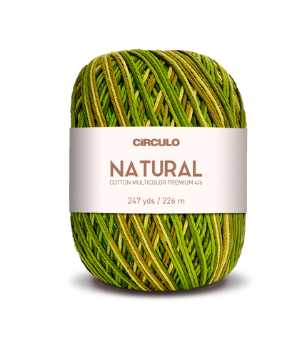 Circulo Barroco Multicolor Premium 4/6 - Brazilian Cotton Yarn, 226m/200g