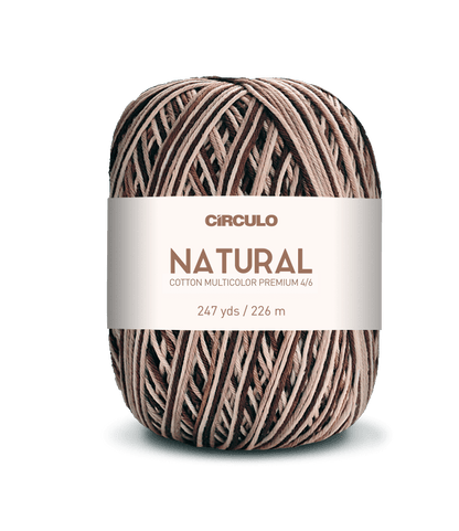Circulo Barroco Multicolor Premium 4/6 - Brazilian Cotton Yarn, 226m/200g