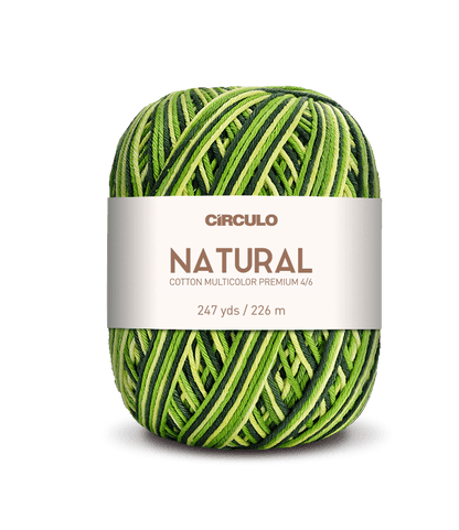 Circulo Barroco Multicolor Premium 4/6 - Brazilian Cotton Yarn, 226m/200g