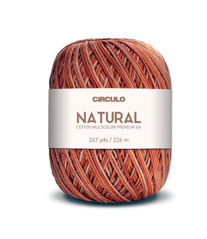 Circulo Barroco Multicolor Premium 4/6 - Brazilian Cotton Yarn, 226m/200g