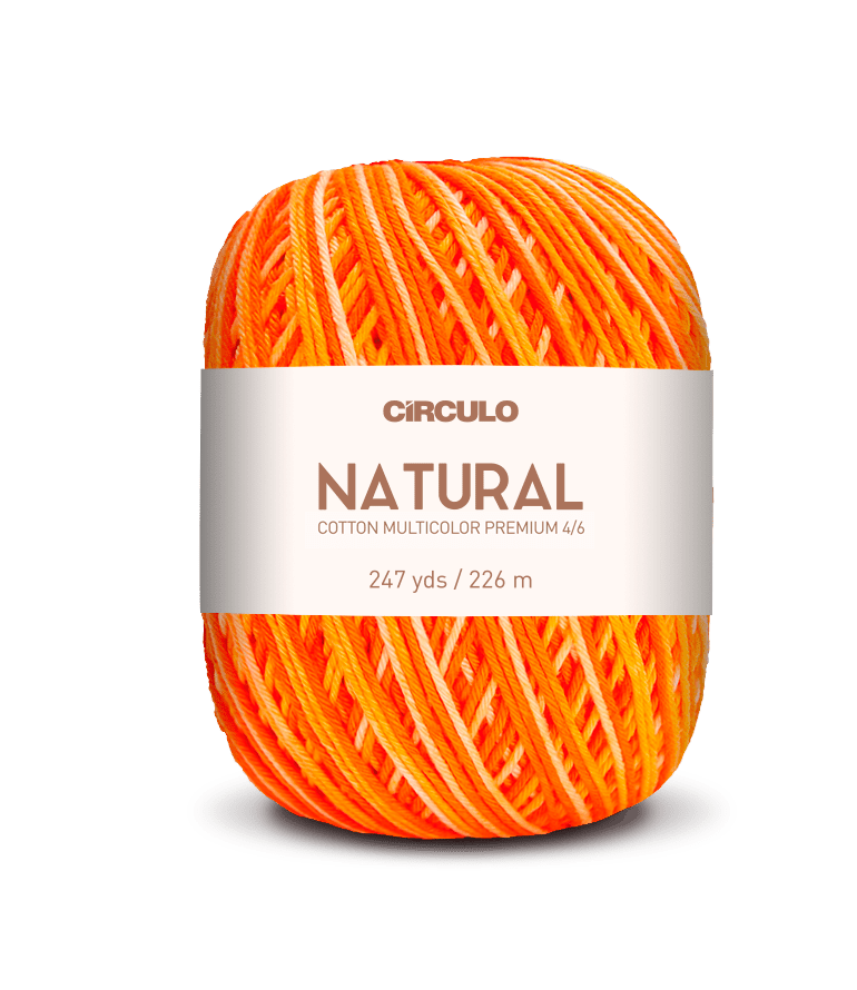 Circulo Barroco Multicolor Premium 4/6 - Brazilian Cotton Yarn, 226m/200g