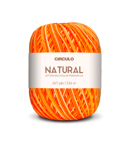 Circulo Barroco Multicolor Premium 4/6 - Brazilian Cotton Yarn, 226m/200g