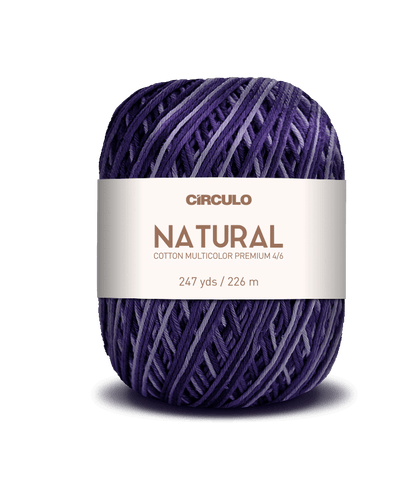 Circulo Barroco Multicolor Premium 4/6 - Brazilian Cotton Yarn, 226m/200g