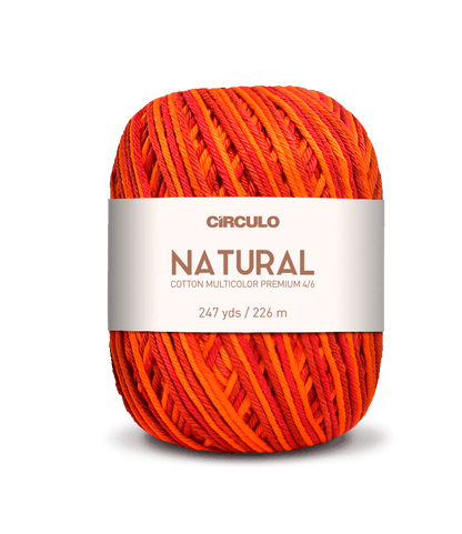 Circulo Barroco Multicolor Premium 4/6 - Brazilian Cotton Yarn, 226m/200g