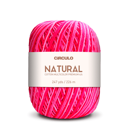 Circulo Barroco Multicolor Premium 4/6 - Brazilian Cotton Yarn, 226m/200g