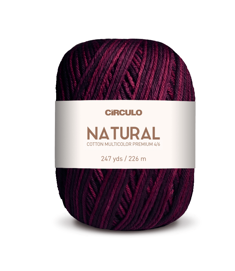 Circulo Barroco Multicolor Premium 4/6 - Brazilian Cotton Yarn, 226m/200g