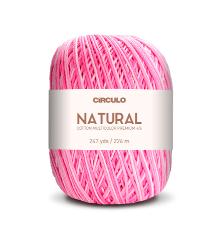 Circulo Barroco Multicolor Premium 4/6 - Brazilian Cotton Yarn, 226m/200g
