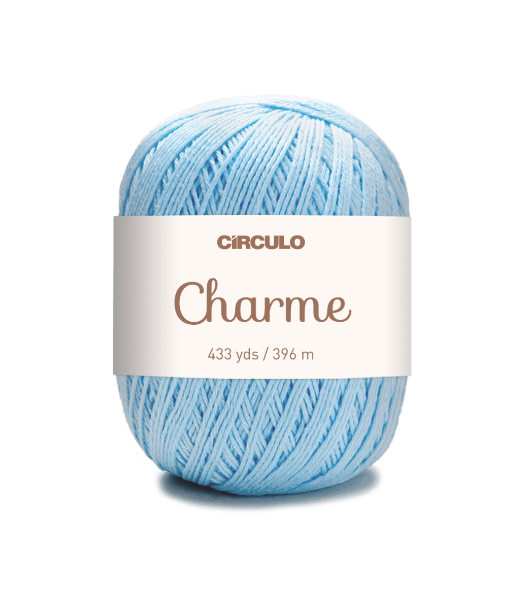 Circulo CHARME - 100% mercerized Brazilian Cotton Yarn 396m/150g