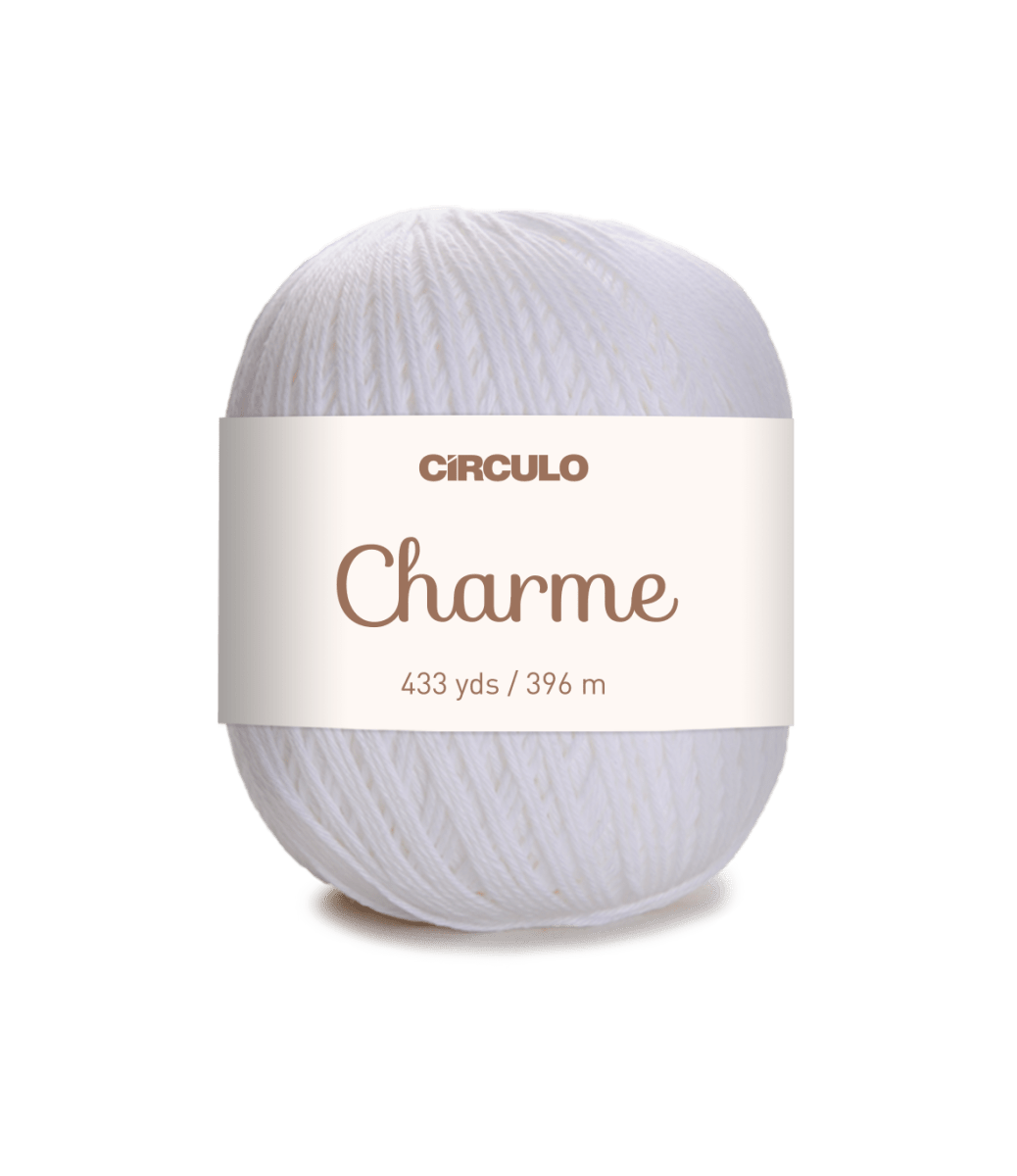 Circulo CHARME - 100% mercerized Brazilian Cotton Yarn 396m/150g