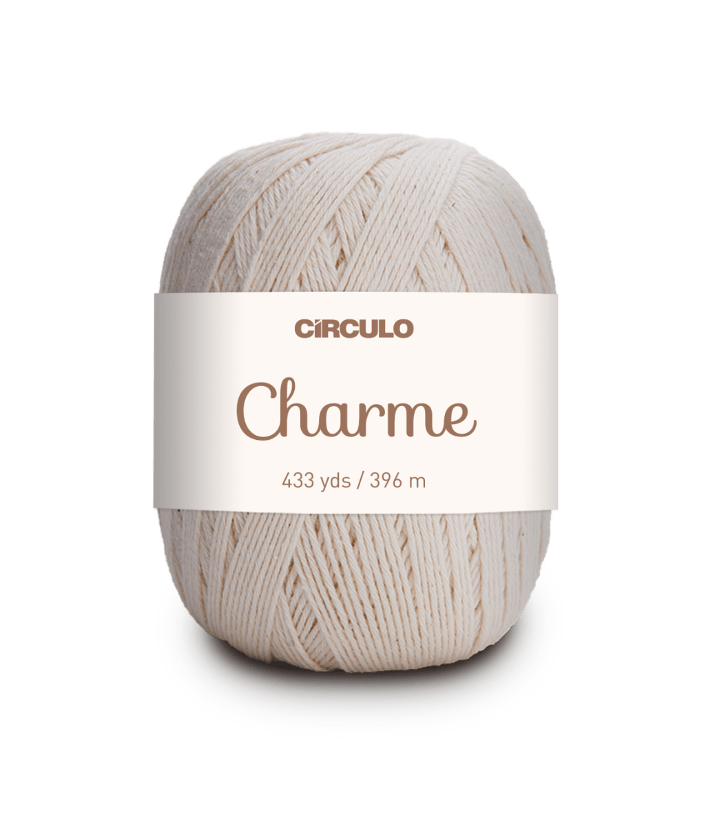 Circulo CHARME - 100% mercerized Brazilian Cotton Yarn 396m/150g
