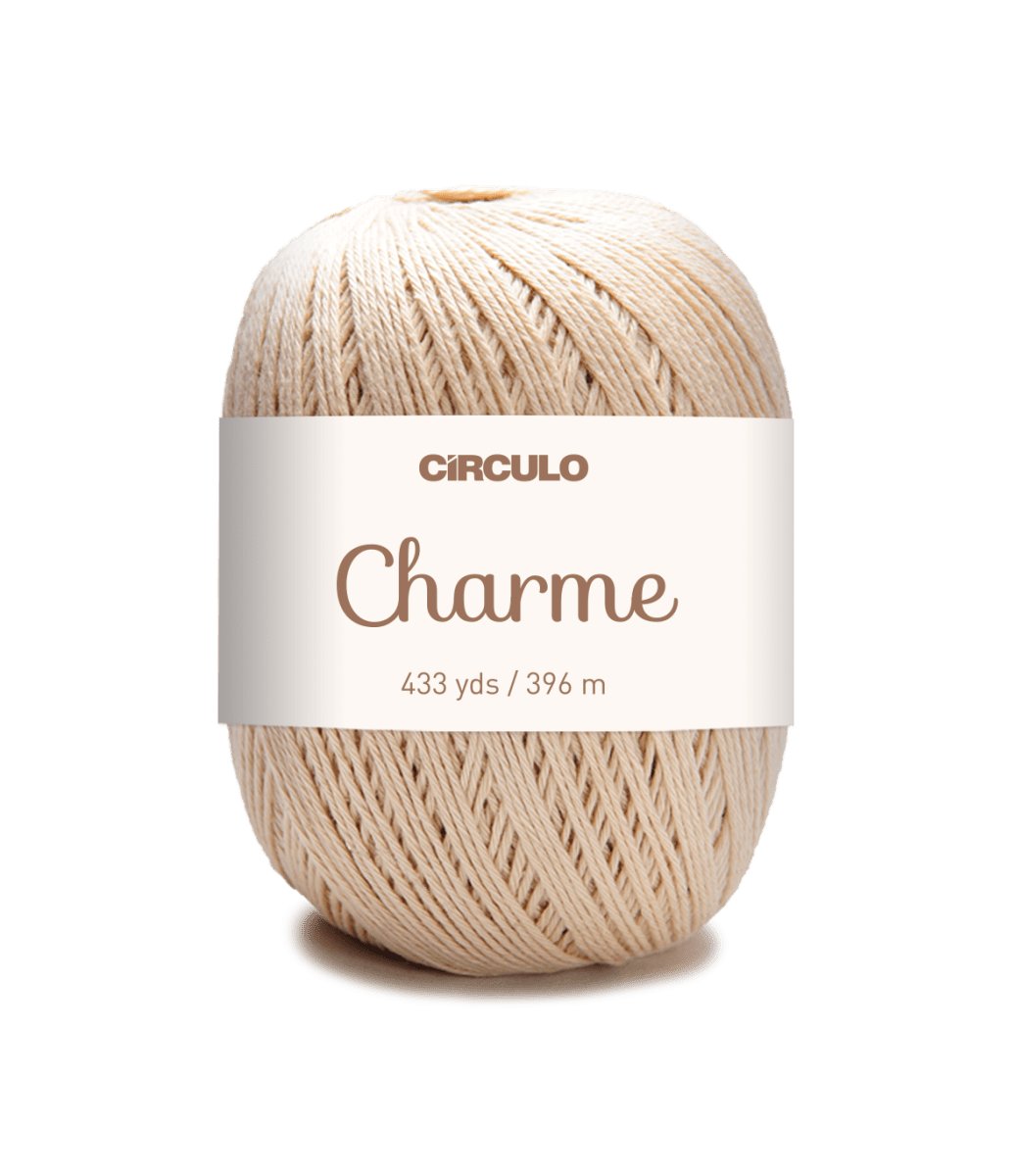 Circulo CHARME - 100% mercerized Brazilian Cotton Yarn 396m/150g