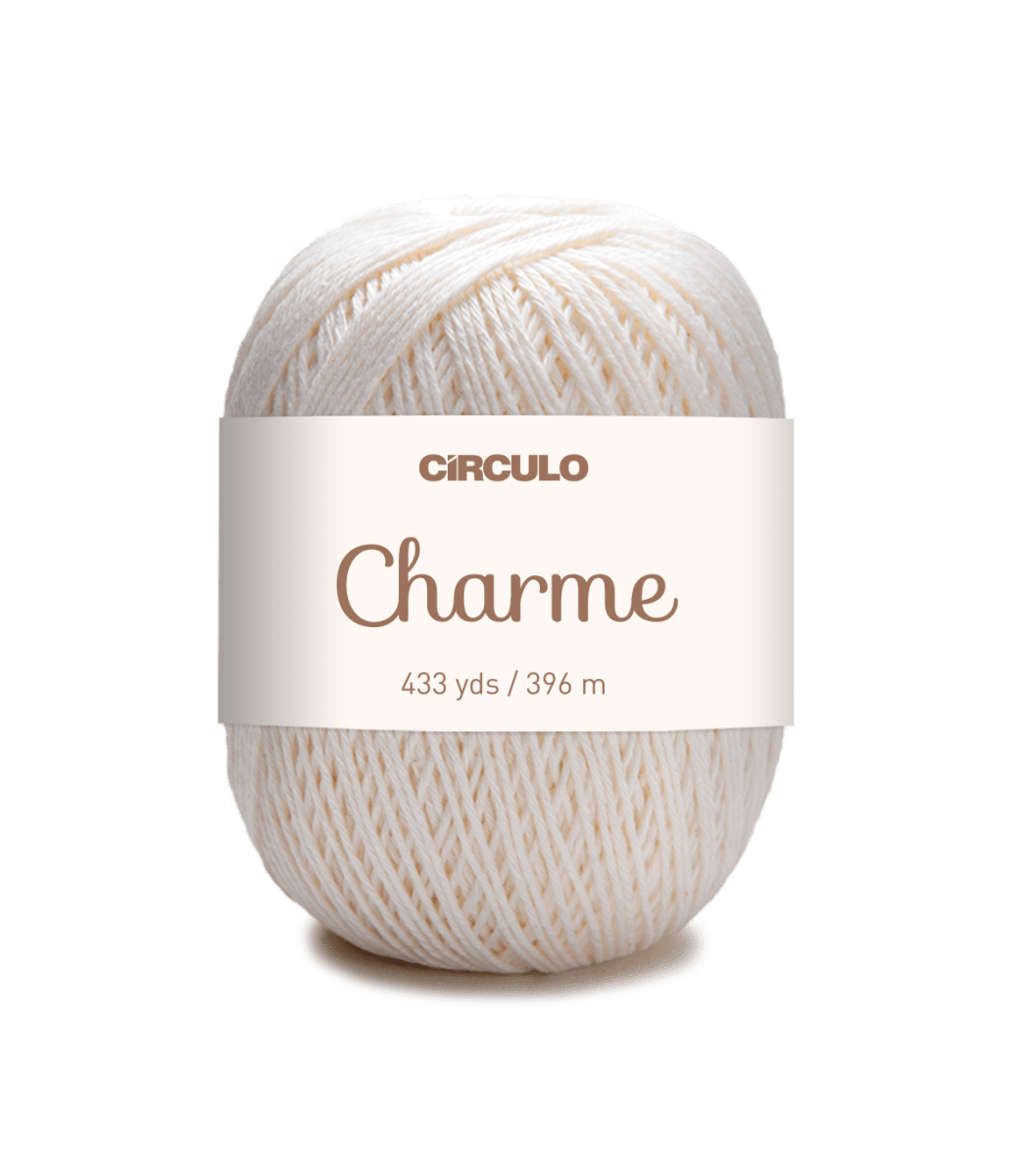 Circulo CHARME - 100% mercerized Brazilian Cotton Yarn 396m/150g