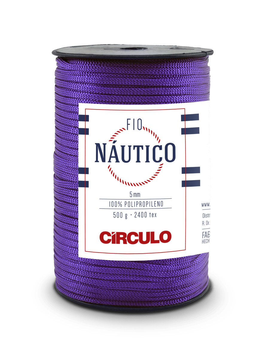 Circulo Fio Nautico 5mm -  Polypropilen  Cord Yarn, 208m/500g