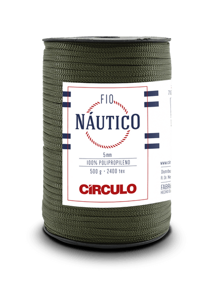 Circulo Fio Nautico 5mm -  Polypropilen  Cord Yarn, 208m/500g